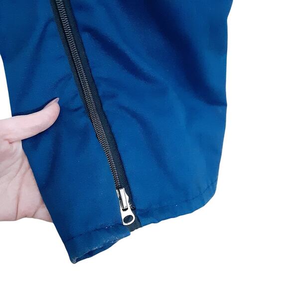 Vintage 70s Walls Blizzard Pruf Coveralls Blue Boilersuit Jumpsuit Zip Leg Men M - Picture 7 of 15